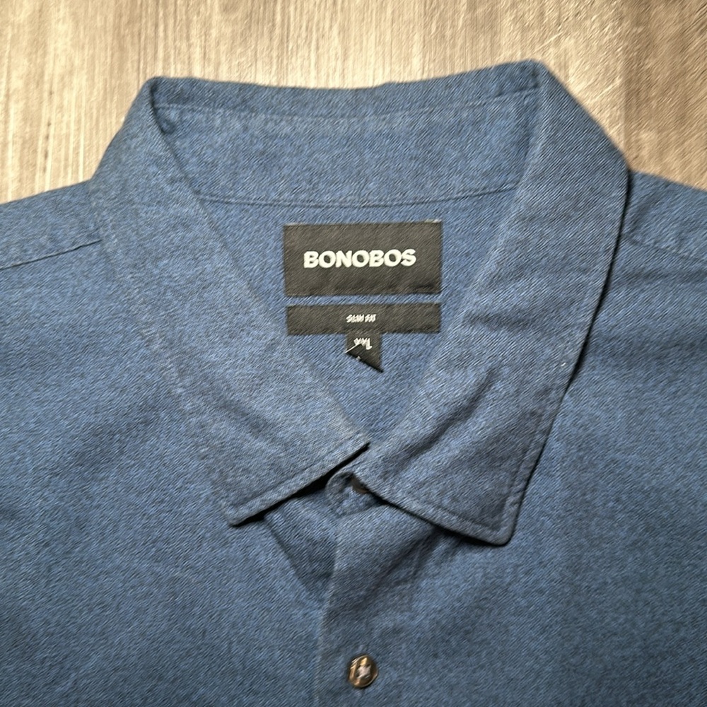 Bonobos Flannel Slim Fit Long Sleeve Button Down - 2XL - Picture 6 of 6